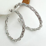 Link Chain Hoop Earring