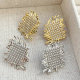 Mirco Pave Weave Zircon earring