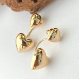 Gold Heart Earring