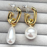Pearl Charm Earring