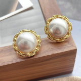 Big Pearl Stud Earring