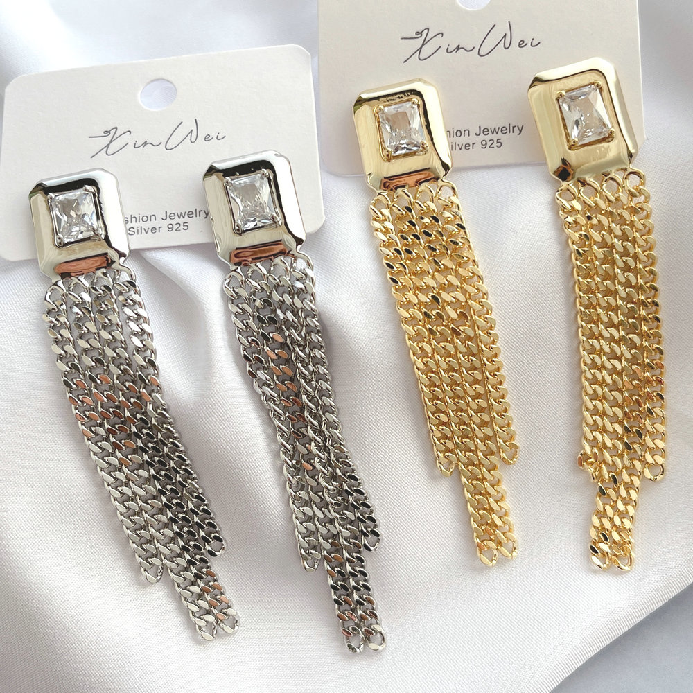 Chain Tassel Earring