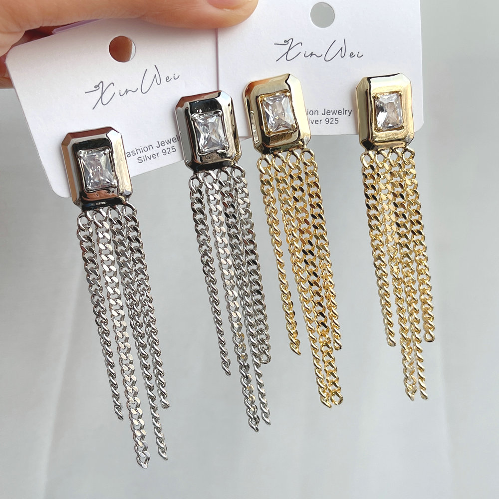 Chain Tassel Earring