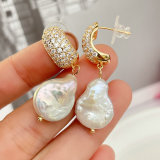 Fresh Water Pearl Charm Earring