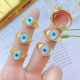 Mirco Pave Adjustable Oval Mop Eye Ring