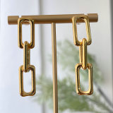 Square Chain Earrings