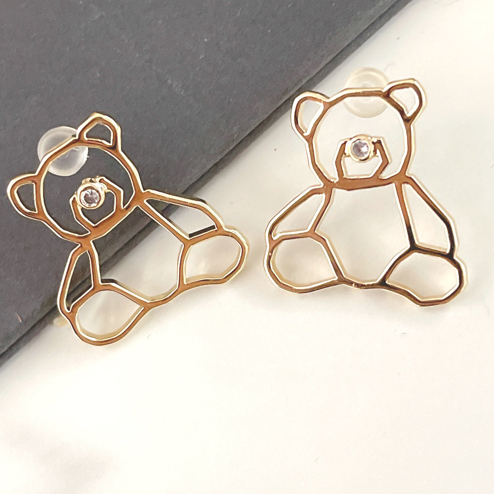 Bear earring