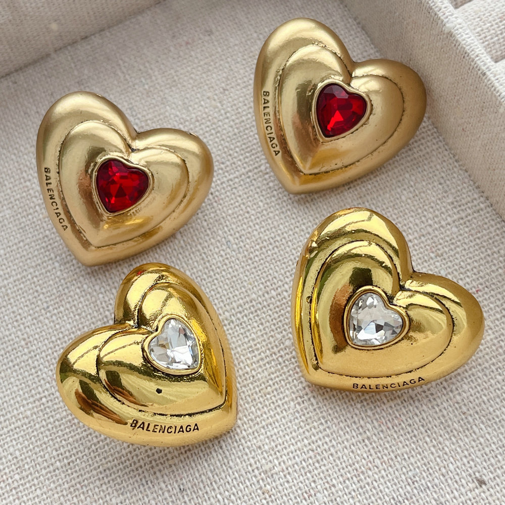 Big heart earring