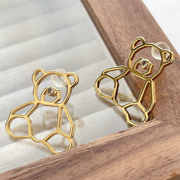 Bear earring