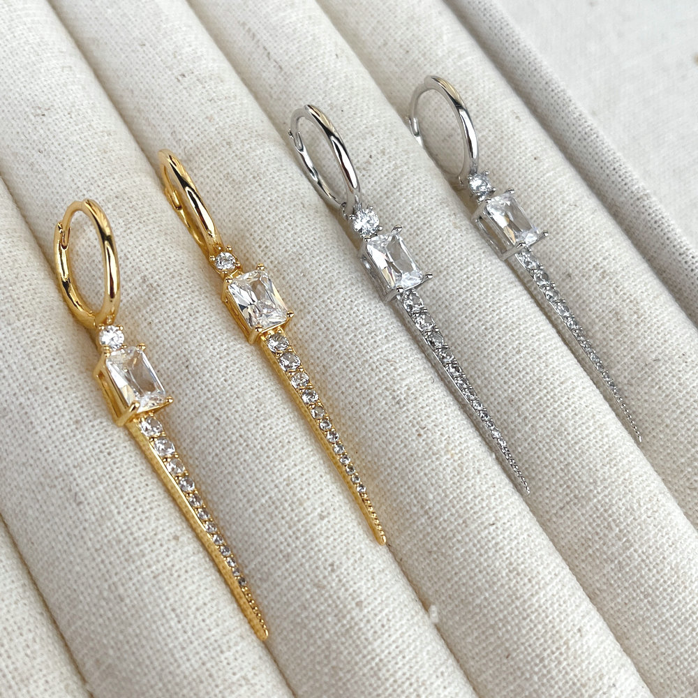 Long arrow Pendant Earring