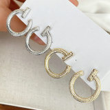Mirco pave nail earring