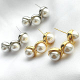 Three pearl ear stud