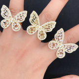 Zircon Butterfly Adjustable Earring
