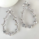 Big drop bling crystal earring