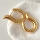 U hoop earring