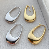 Hollow U-shaped Earring