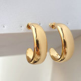 Metal Big Hoop Earring