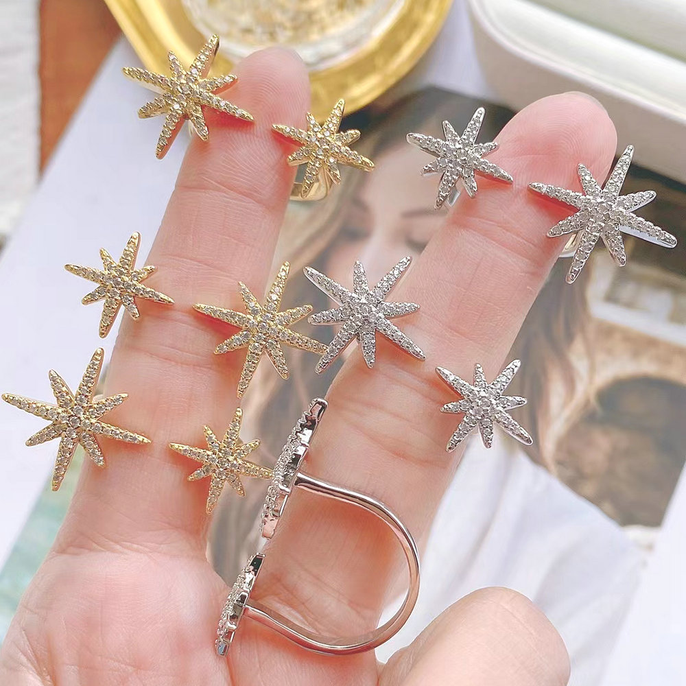 Double star adjustable ring