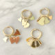 Heart charms earring