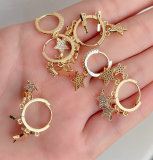 Star charms earring