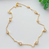 40cm Zircon chain choker
