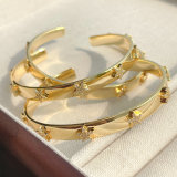 Pave full star bangle