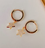 Star charm earring
