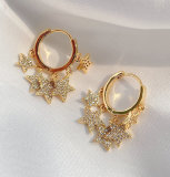 Star charms earring
