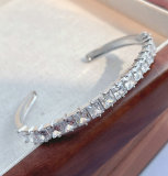 Pave Square Zircon Bracelet