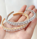 Pave Square Zircon Bracelet
