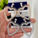 Big heart charm earring
