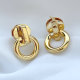 Lock head Earring