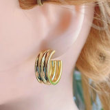 Width C hoop earring