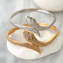 Pave Snake Bracelet