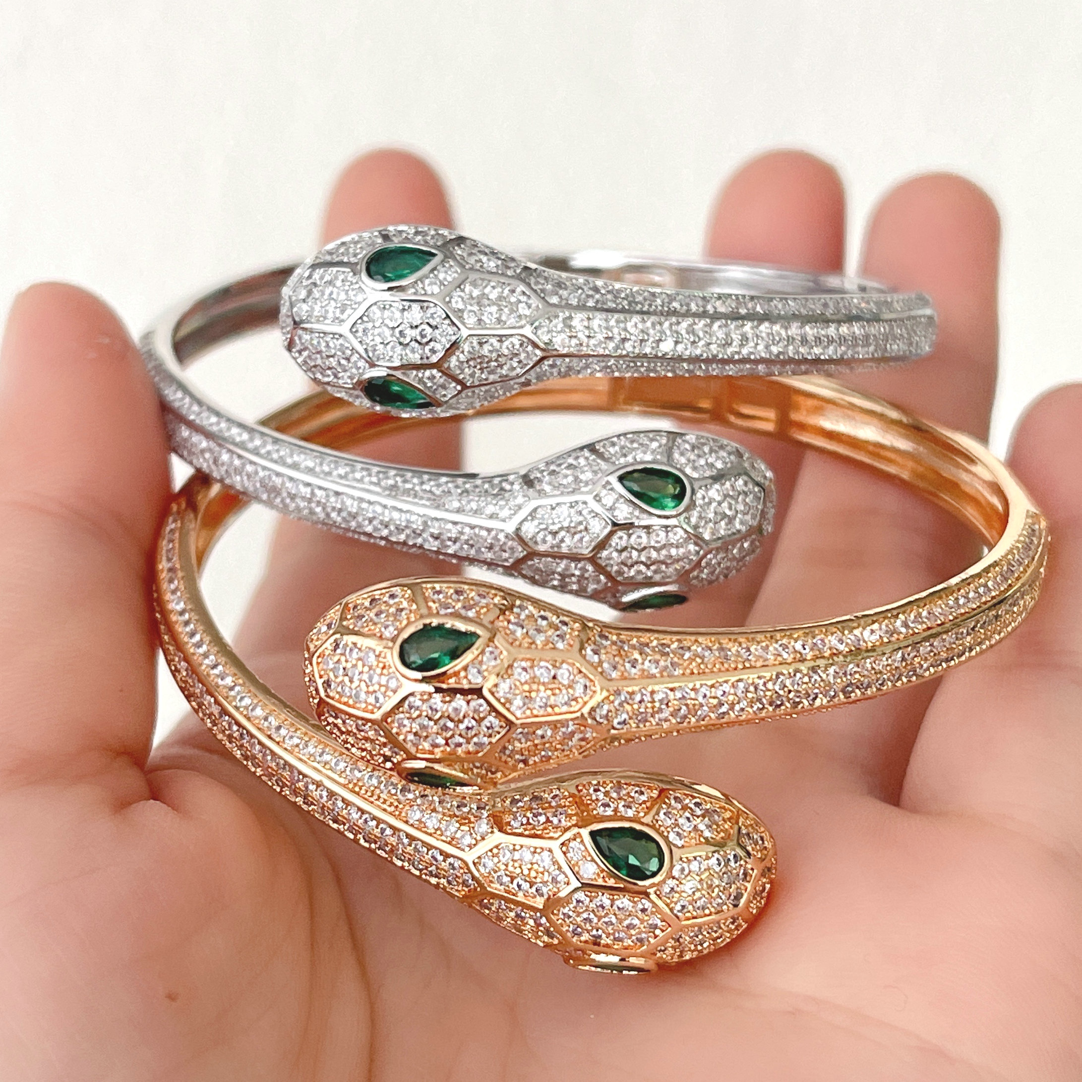 Two Snake Bangle
