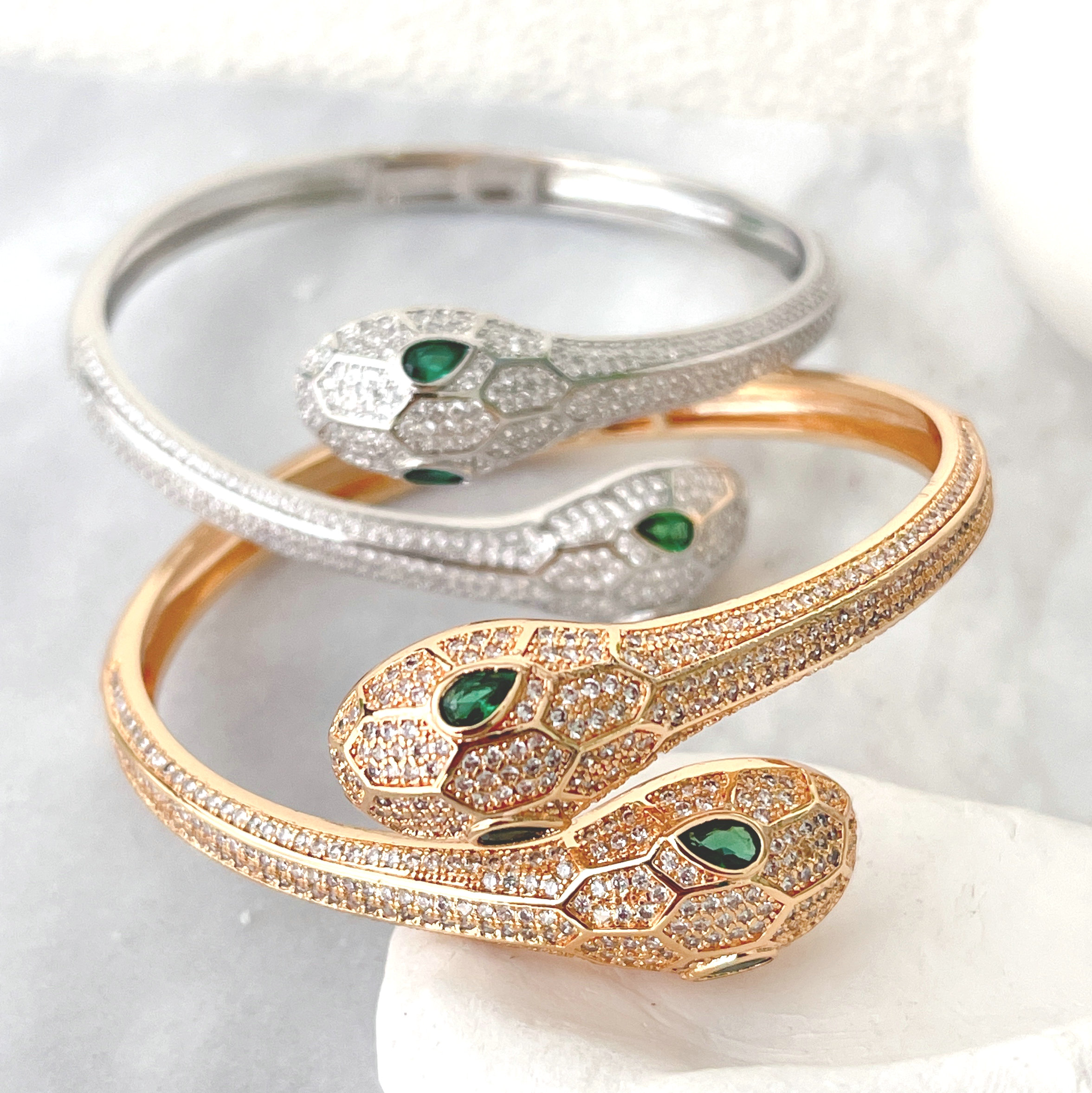 Two Snake Bangle