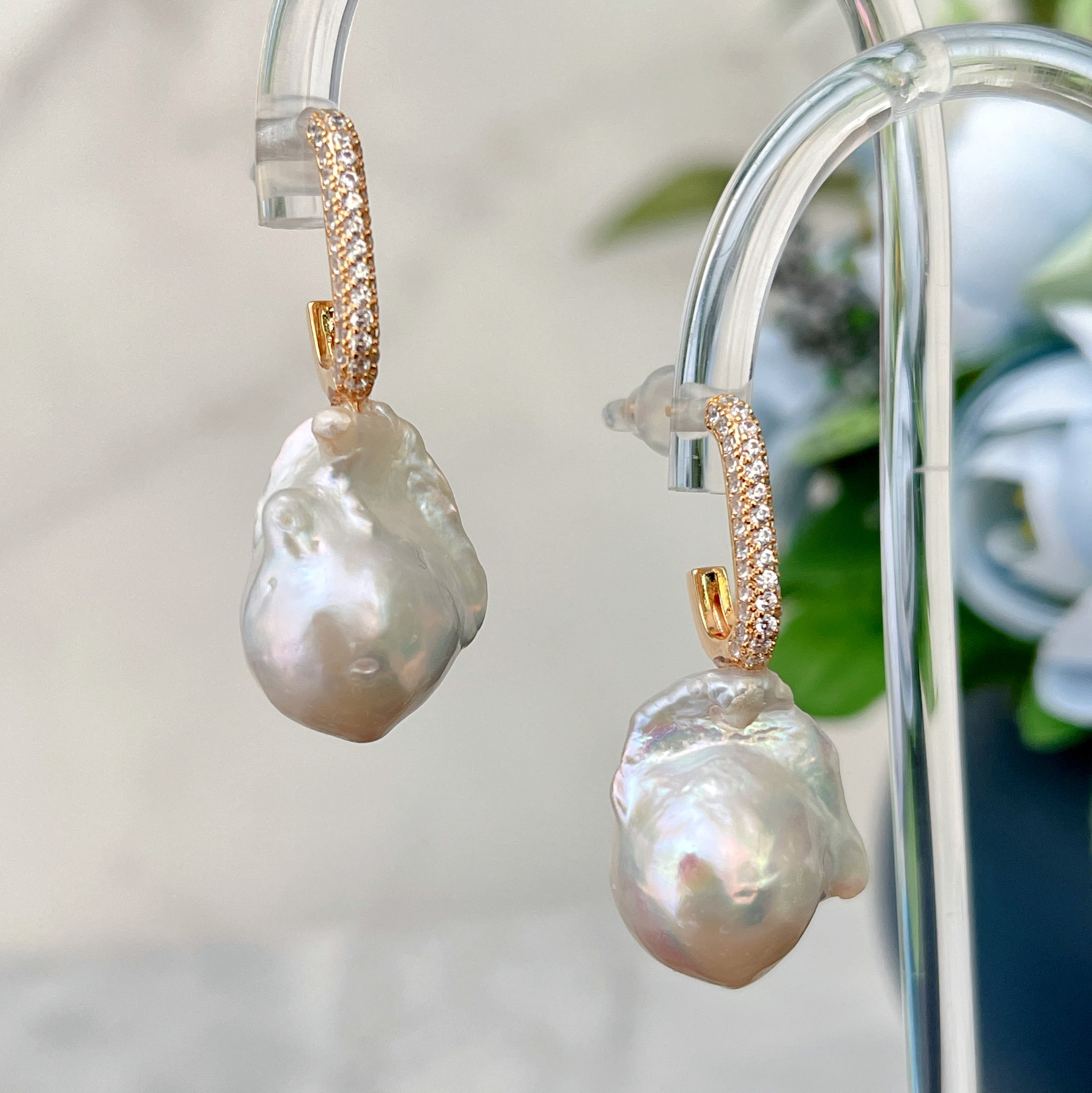 Fashion Baroque Pearl Earring