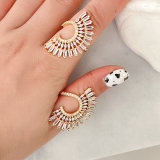 Fan adjustable ring
