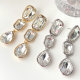 CMEADL-2395463 Long white Crstal Earrings