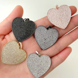 30*30mm Big Heart Pendant For Necklace
