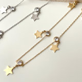 Stainless Steel Star Charm Necklace