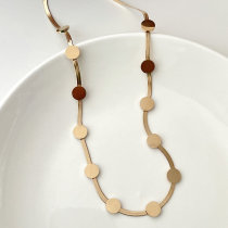 Stainless Steel Round Necklace