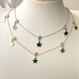 Stainless Steel Star Charm Necklace