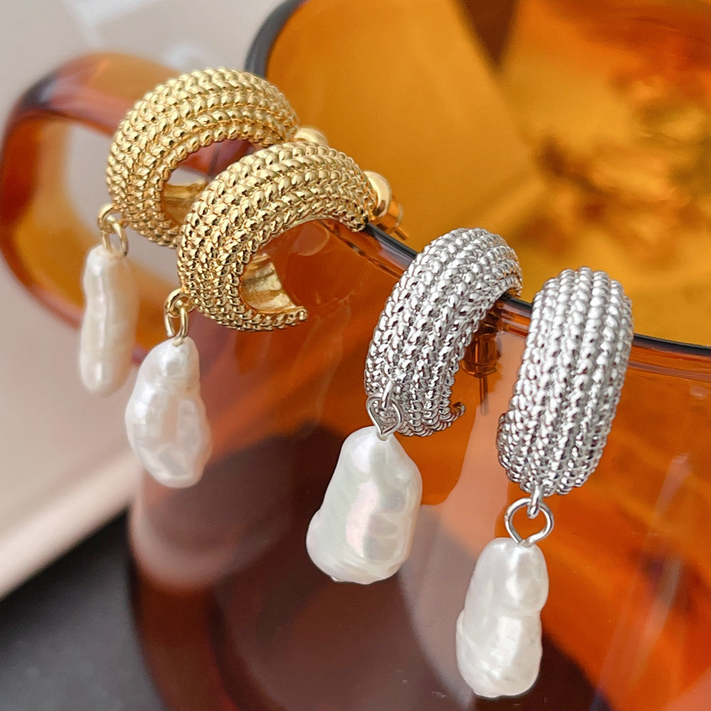 Pipa Fresh Water Pearl Earrings CMEDYX-2399438