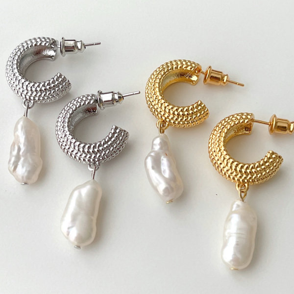 Pipa Fresh Water Pearl Earrings CMEDYX-2399438