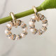 Round Freshwater Pearl Earrings