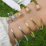 Zircon Nail Bangle