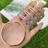 Paper clip Bangle