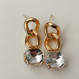 Chain Stone Earrings CMEADL-2401339