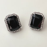 Square Stone Stud Earrings CMEADL-2401342